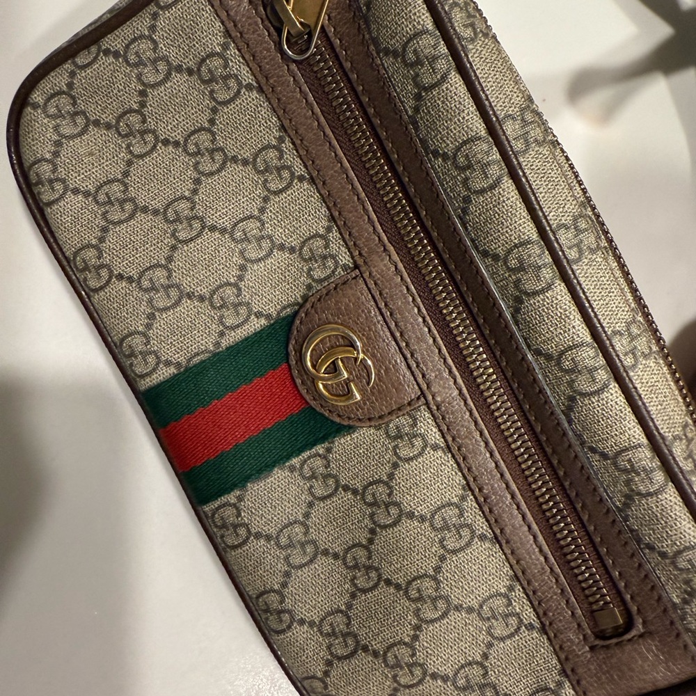 GUARANTEED AUTHENTIC*** Gucci Ophidia Belt Bag GG Coated Canvas - Picture 4 of 8